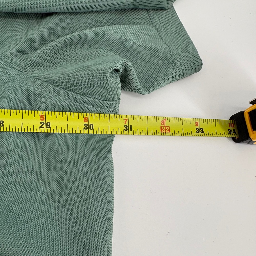 MAELREG Men's 4XL Performance Polo Shirt Sage Green Short Sleeve Golf EUC 4X - Picture 7 of 8